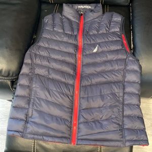Reversible puffer vest NWOT